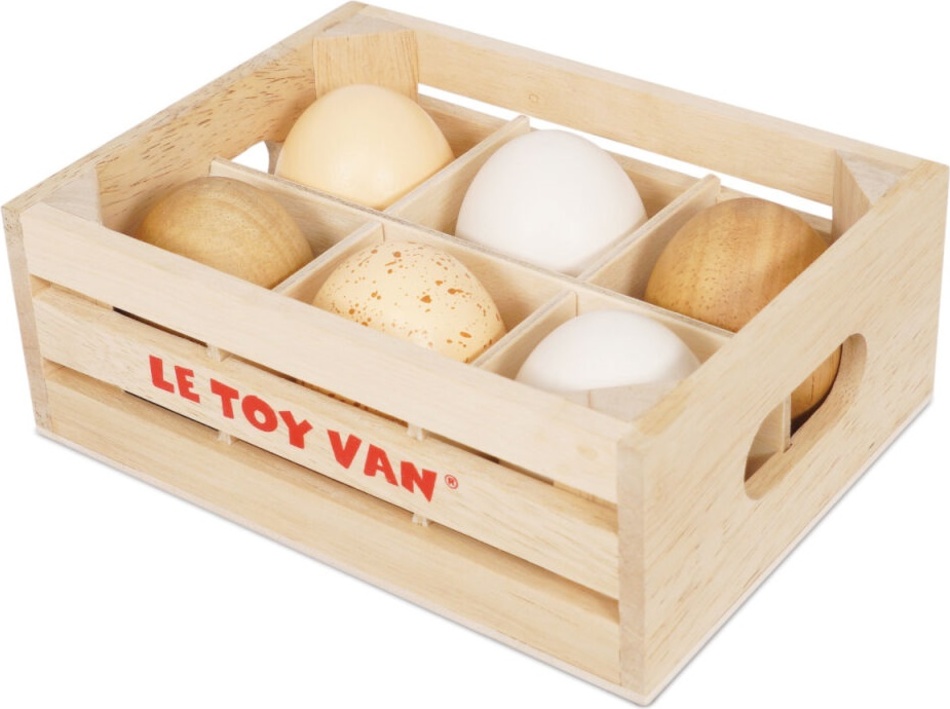 Le Toy Van Farmářské vejce v bedničce
