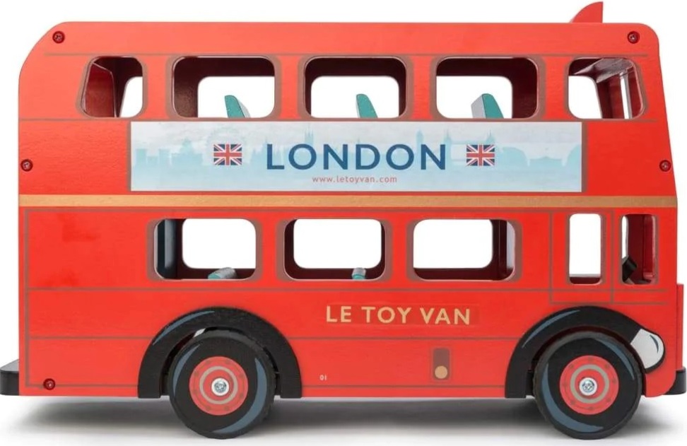 Dřevěný Londýnský autobus