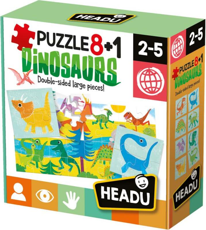 Puzzle 8 + 1 Dinosauři