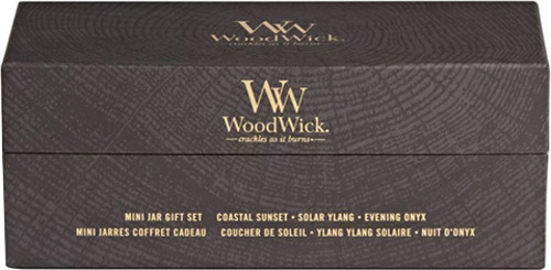 WoodWick, Dárekový set malá svíčka 3 x 85 g