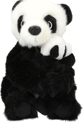 Plyšová panda Top Model, 21 cm