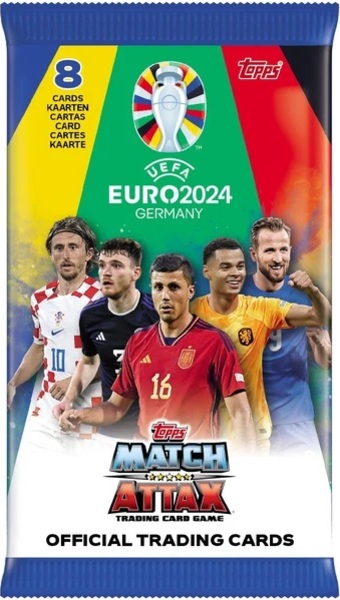 Fotbalové karty Topps EURO 2024 Packet