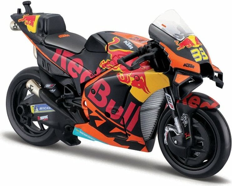 Maisto - Motocykel, Red Bull KTM Factory Racing 2021, (#33 BRAD BINDER), 1:18