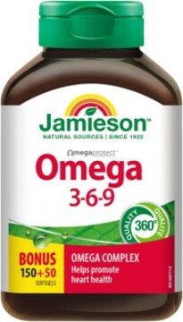 Jamieson Omega 3-6-9 200 tablet