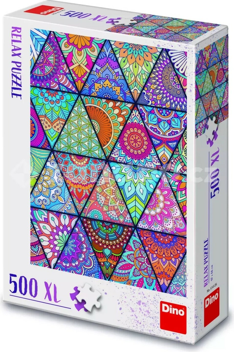 Puzzle Dlaždice 500 xl dílků relax