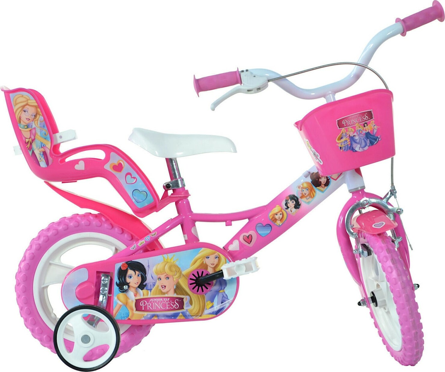DINO Bikes - Dětské kolo 12" 124RL-PRI - Princezna