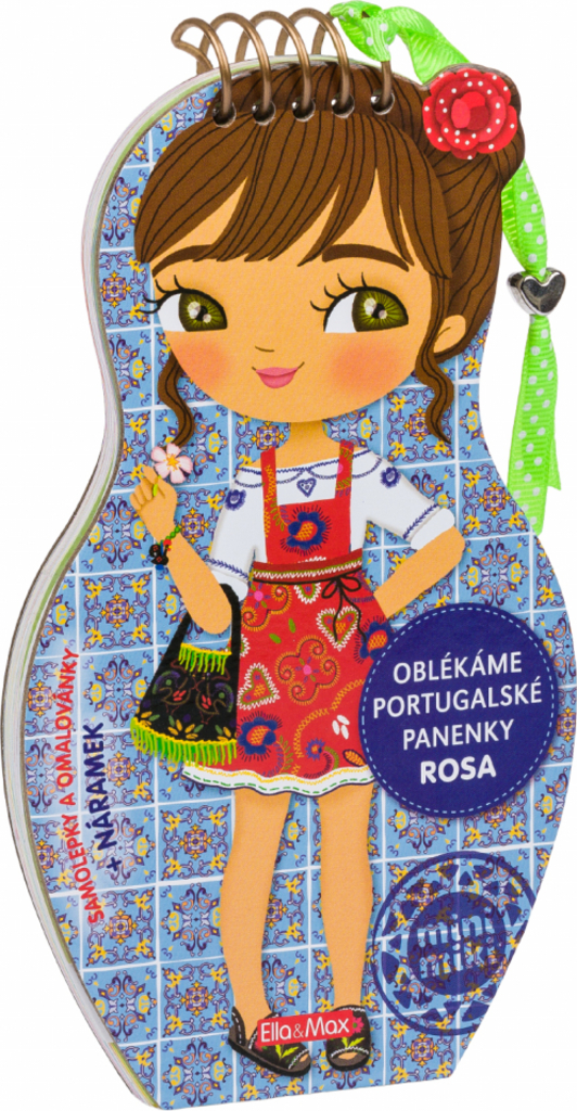 Oblékáme portugalské panenky ROSA - Omalovánky