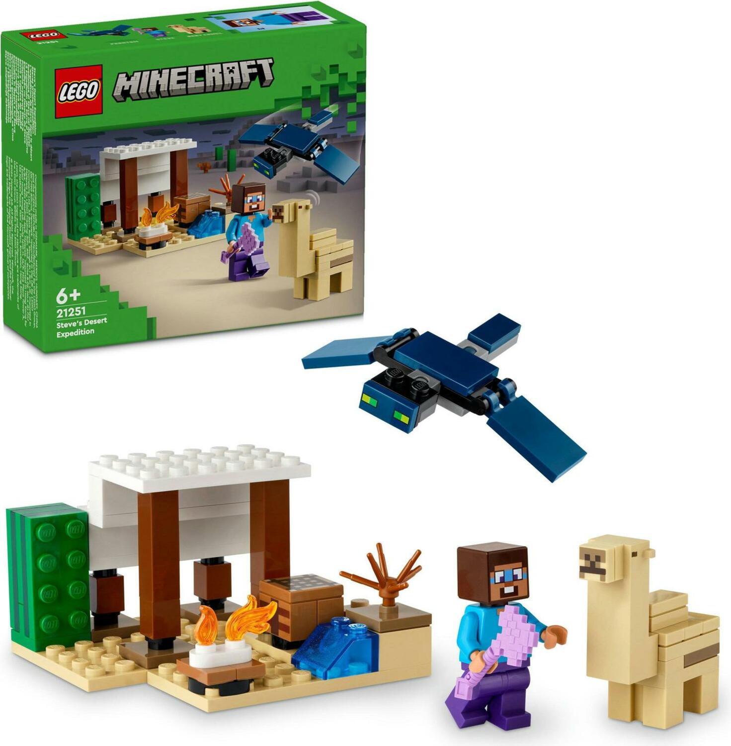 LEGO® Minecraft® 21251 Stevova výprava do pouště