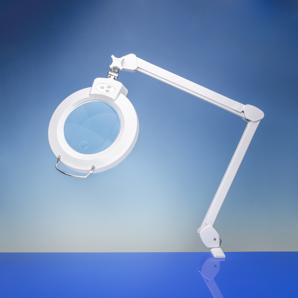 Lightcraft stolní lampa LED Pro XL s lupou 175mm