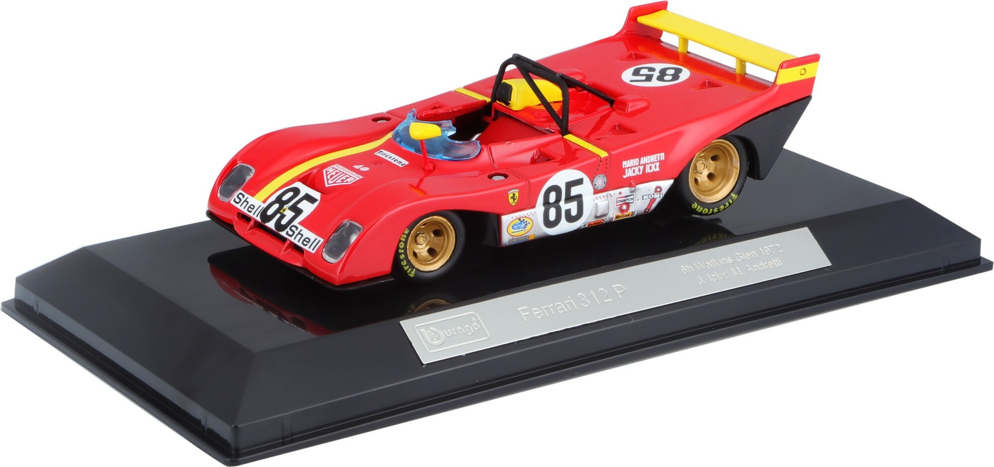 Bburago 1:43 Ferrari Racing 312 P 1972