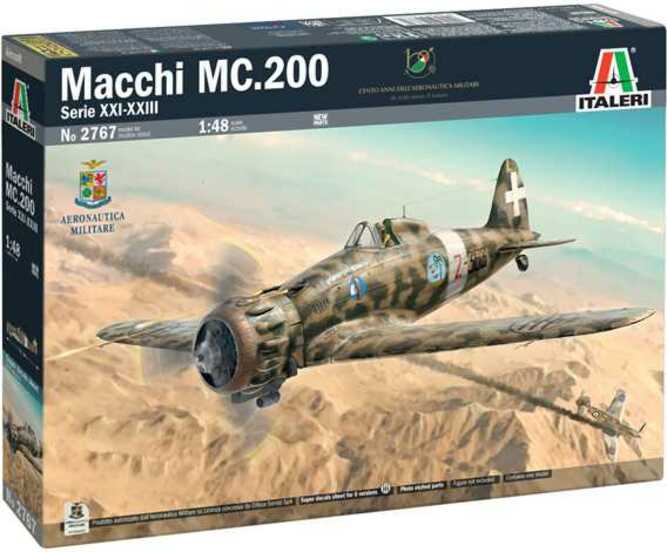 Model Kit letadlo 2767 - MACCHI MC.200 XXI serie (1:48)