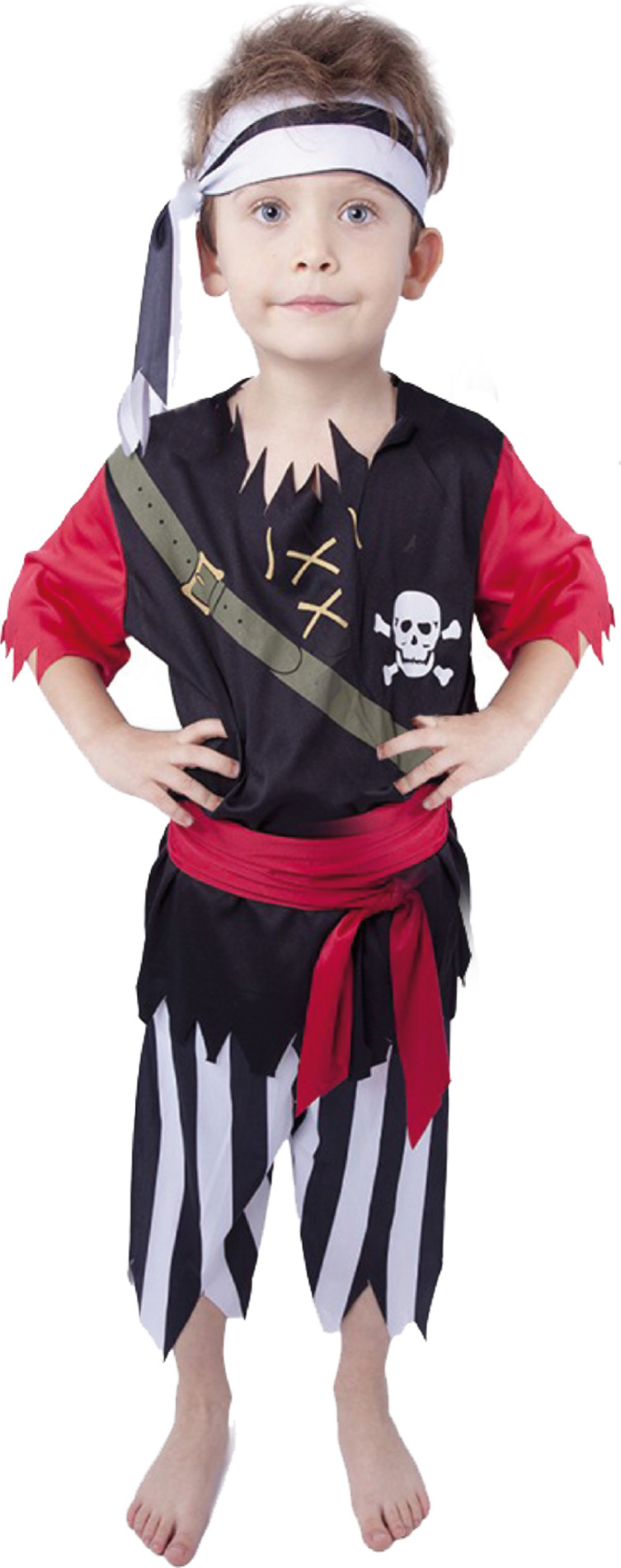 Dětský kostým Pirát s šátkem (M)