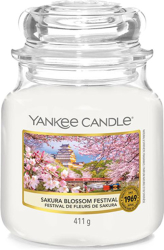 Yankee Candle Festival sakury, Svíčka ve skleněné dóze 411 g