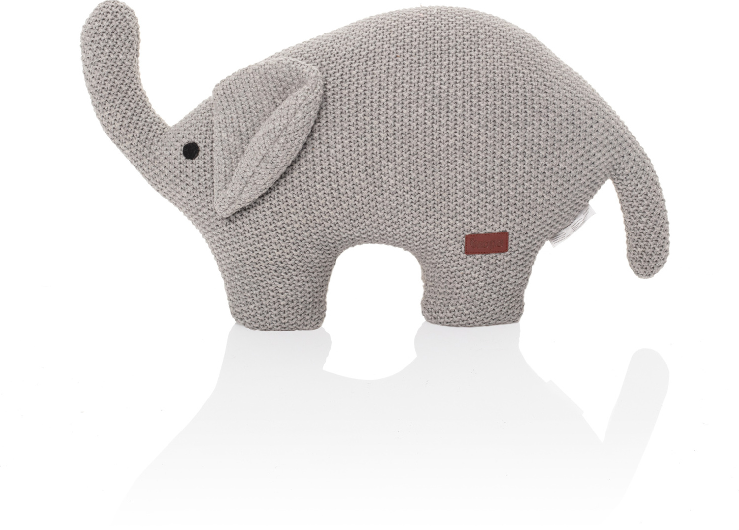 Pletená hračka slon, GREY