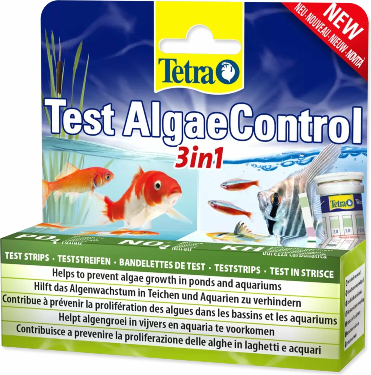 Přípravek Tetra Test Algae Control 3in1, 25ks