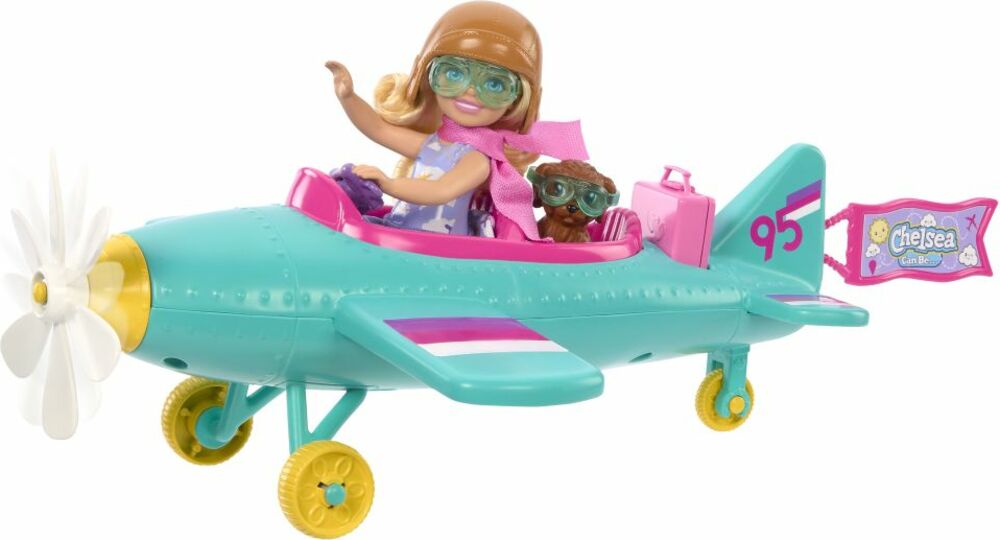 Mattel Barbie Chelsea a letadlo