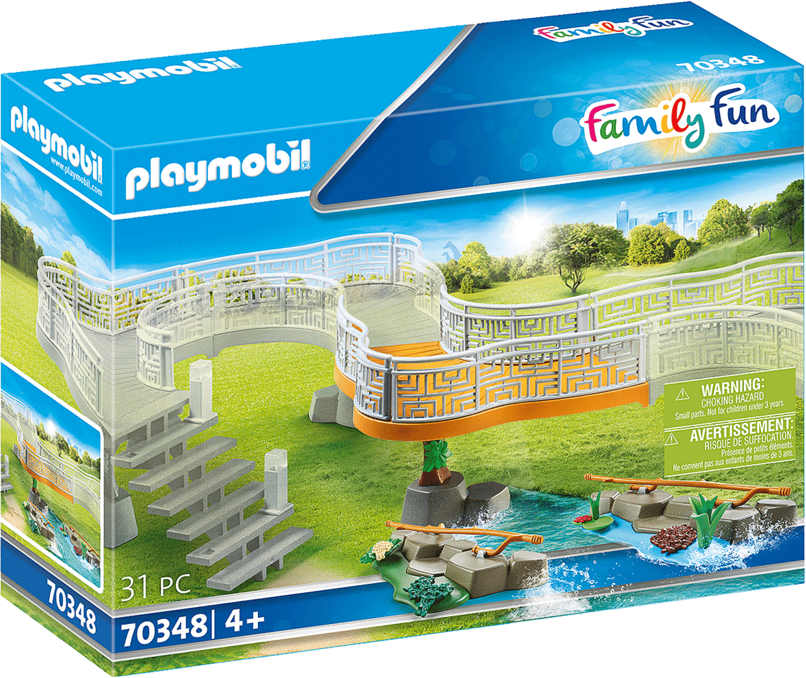 PLAYMOBIL Family Fun 70348 Rozšíření pro zoo