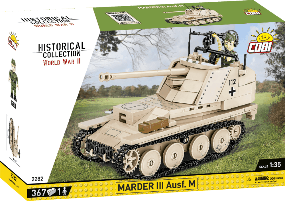 II WW Marder III Ausf. M, 1:35, 363k, 1f
