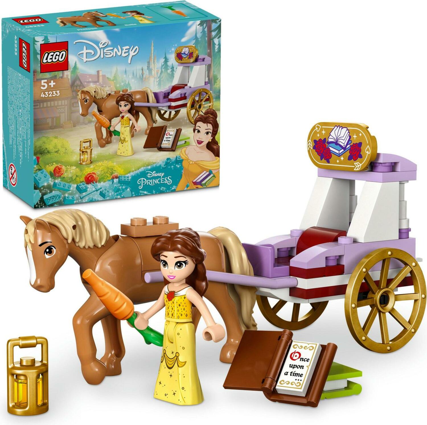 - 43233 Biest Schöne das Die Disney Disney™ mit Pferd und LEGO® LEGO® Kutsche - Princess™