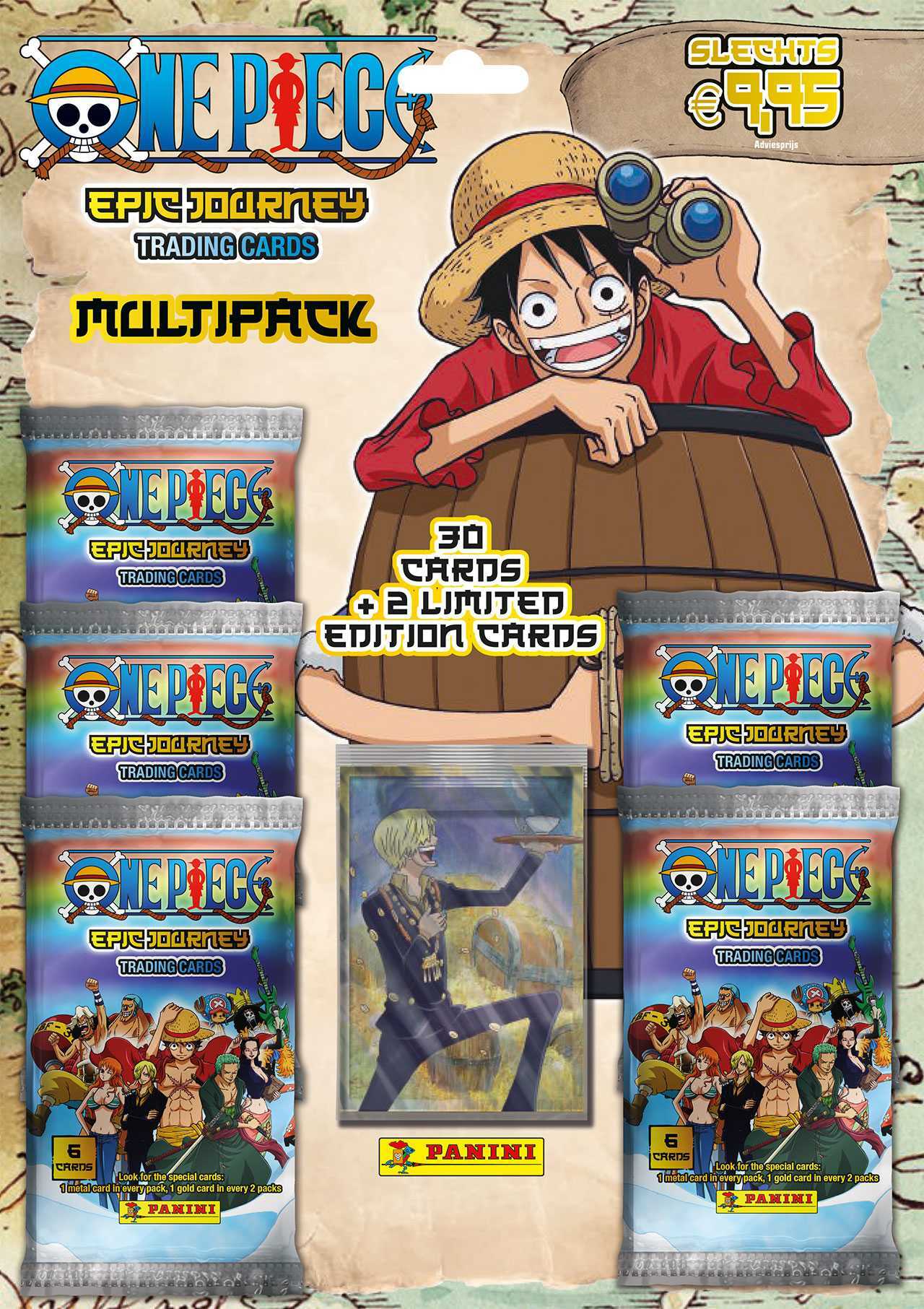 ONE PIECE - karty - MULTIPACK