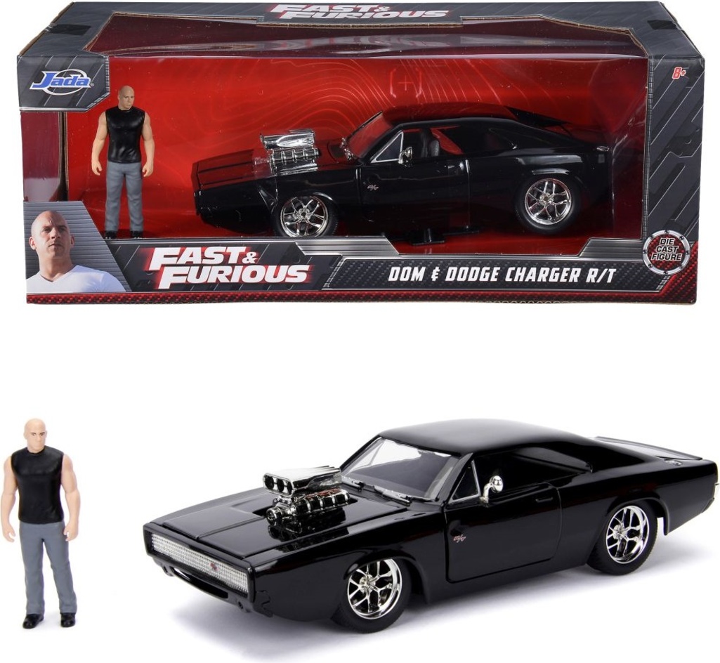 Rychle a zběsile auto 1970 Dodge Charger 1:24