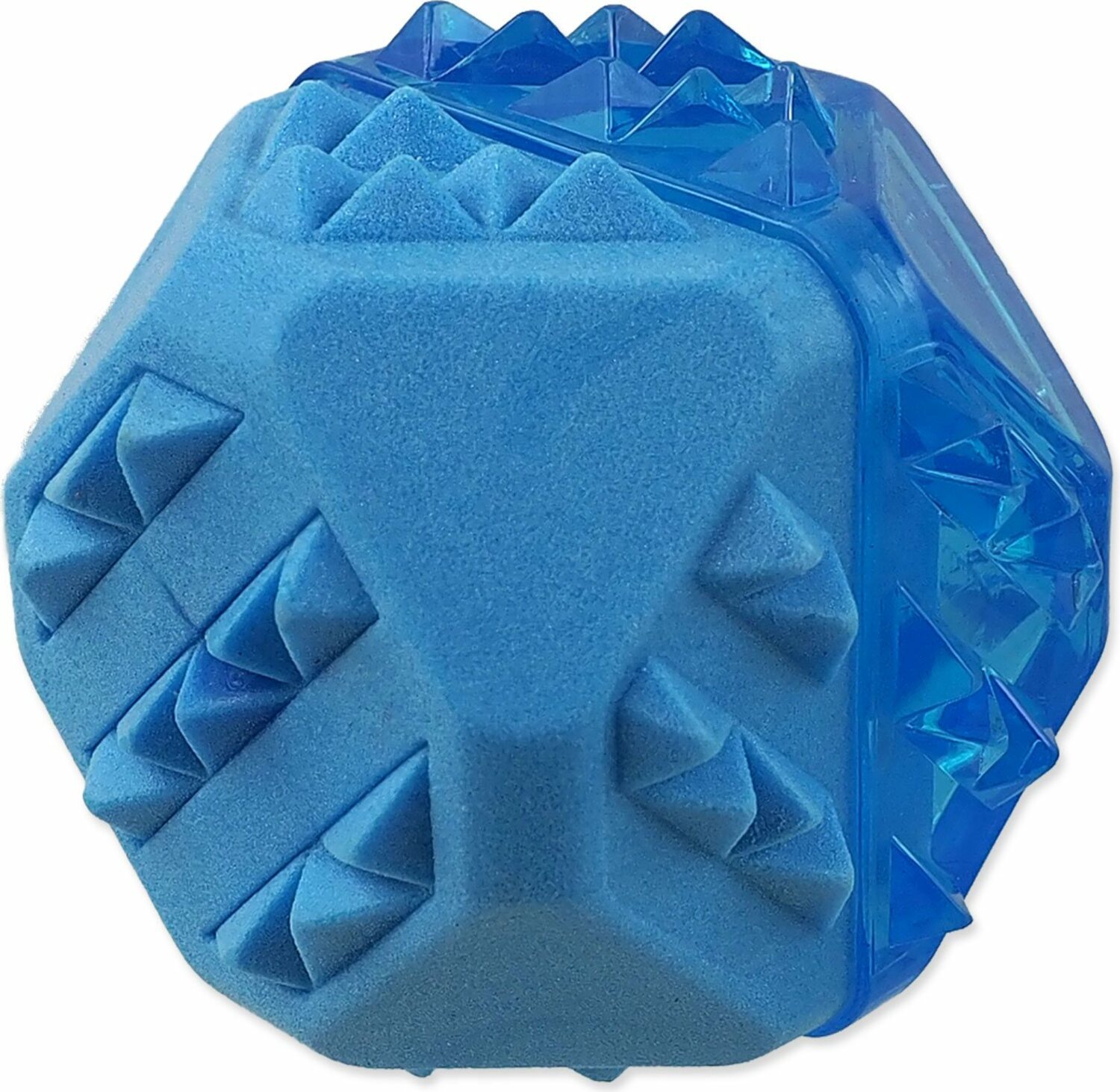 Hračka Dog Fantasy míč chladící modrý 7,7cm