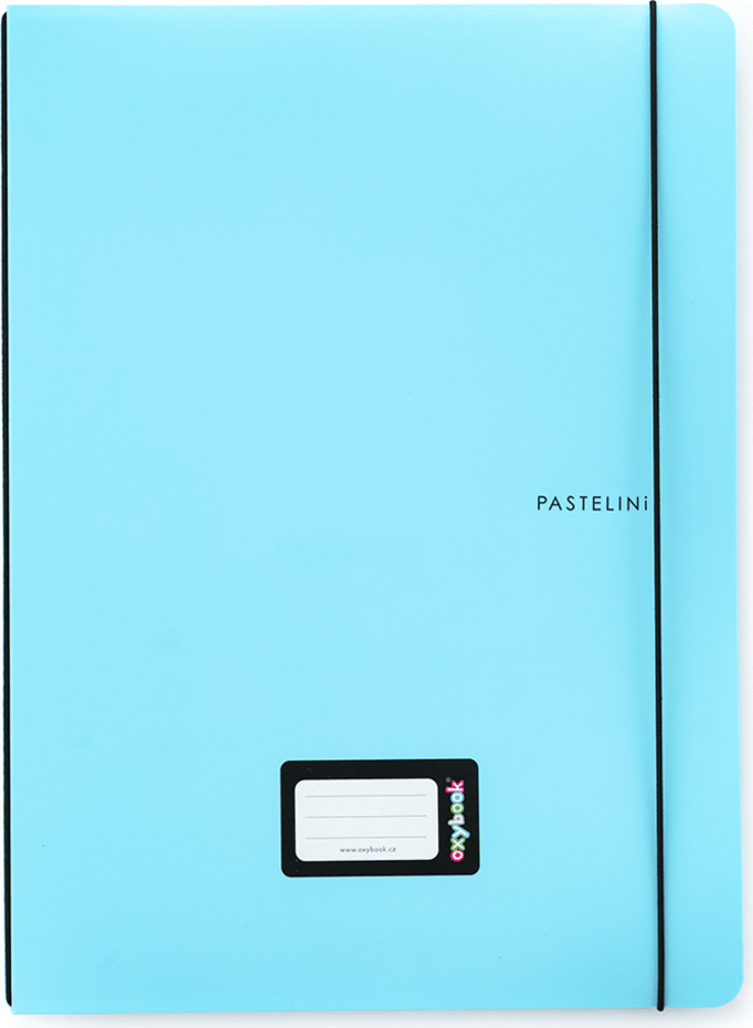 Sešit PP Oxybook A4 40 listy pastelini modrá