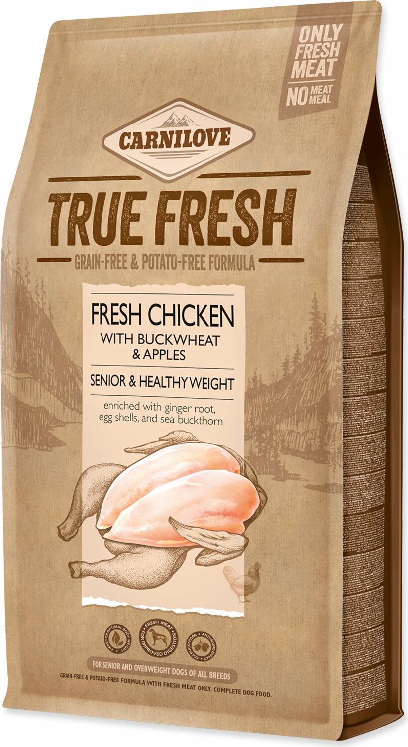 Krmivo Carnilove True Fresh senior Healthy Weight Chicken 1,4kg