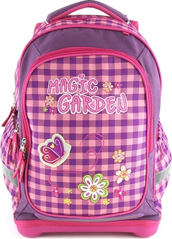 Školní batoh Target, Magická zahrada, barva růžová