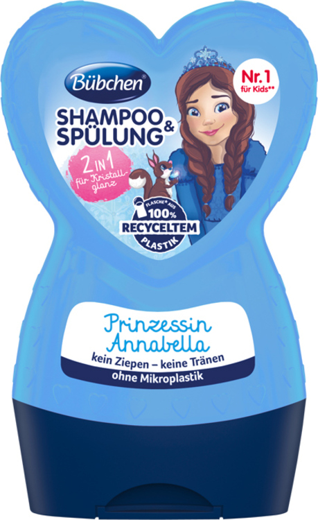 BÜBCHEN Kids 2v1 Anabela šampón+kondicionér 230 ml