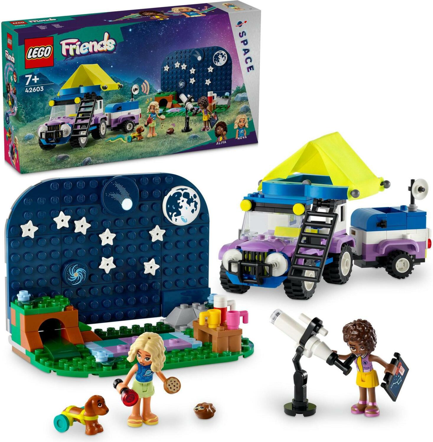 LEGO® Friends 42603 Karavan pro pozorování hvězd