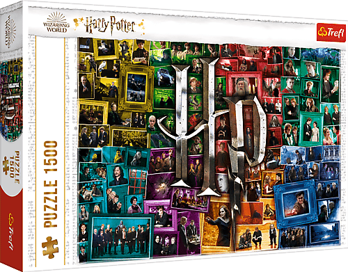 Trefl Puzzle 1500 - Svět Harryho Pottera