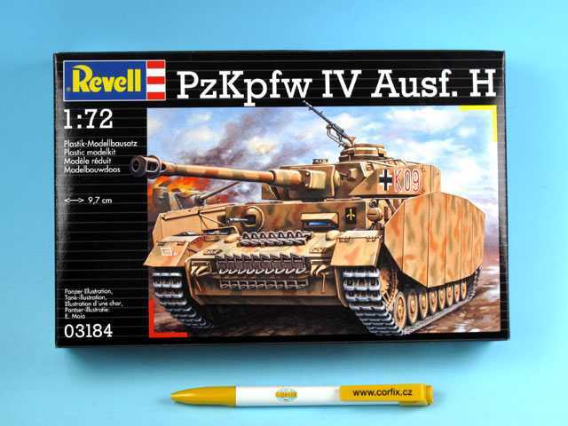 Plastic modelky tank 03184 - PzKpfw. IV Ausf.H (1:72)