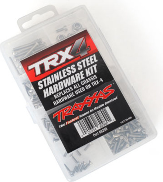 Traxxas sada dílů z nerezové oceli: TRX-4