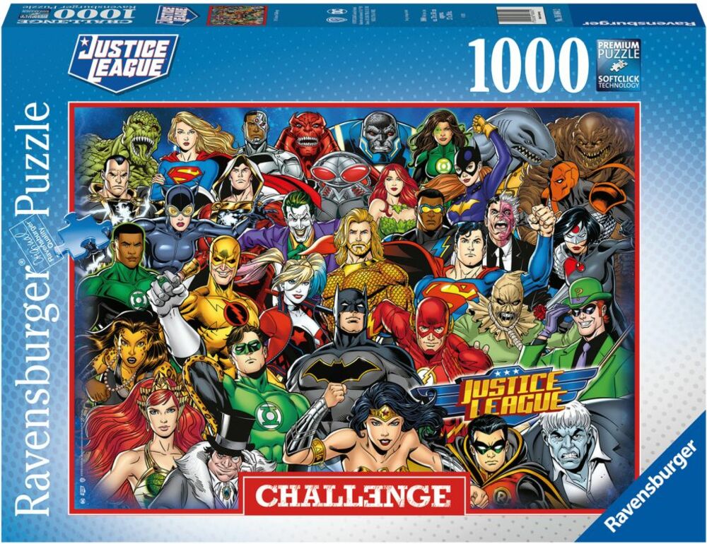 Ravensburger Challenge Puzzle: Marvel: Liga spravedlivých 1000 dílků
