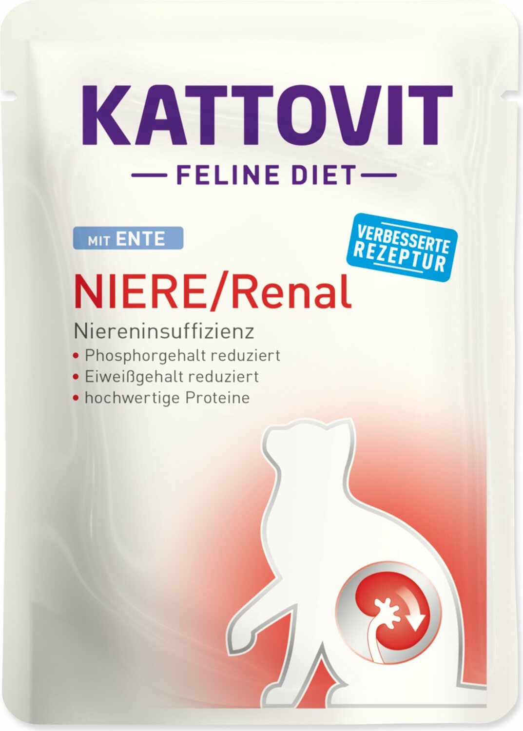 Kapsička Kattovit Kidney/Renal kachna 85g