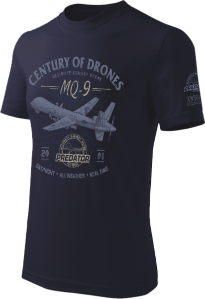 Antonio pánské tričko Dron MQ-9 Reaper L