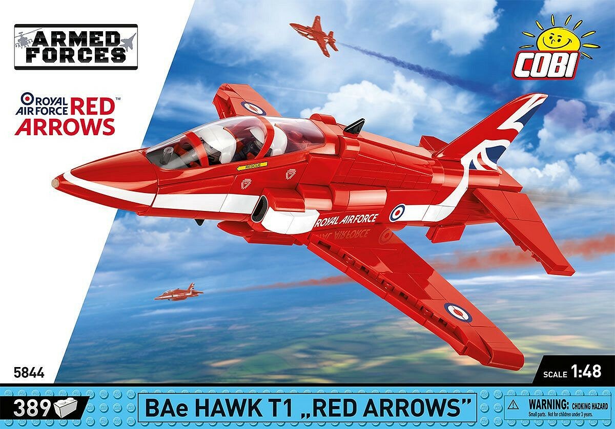 Cobi 5844 Armed Forces BAe Hawk T1 Red arrows, 1:48, 389 k