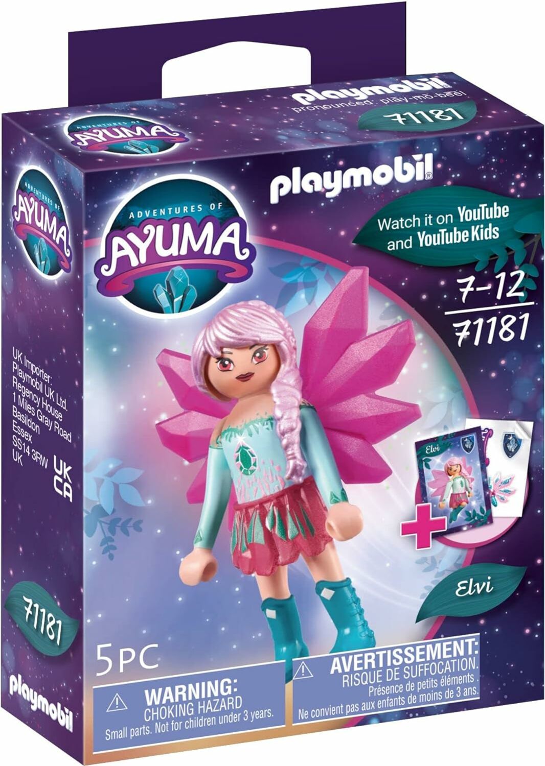 PLAYMOBIL Ayuma 71181 Crystal Fairy Elvi