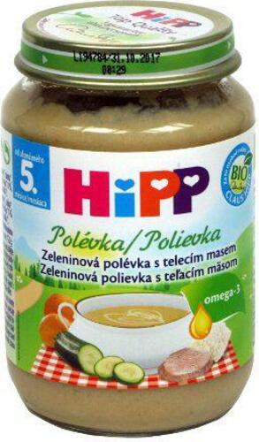 Polévka BIO zeleninová s telecím masem 190g Hipp