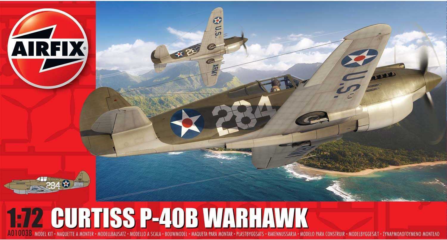 Classic Kit letadlo A01003B - Curtiss P-40B Warhawk (1:72)