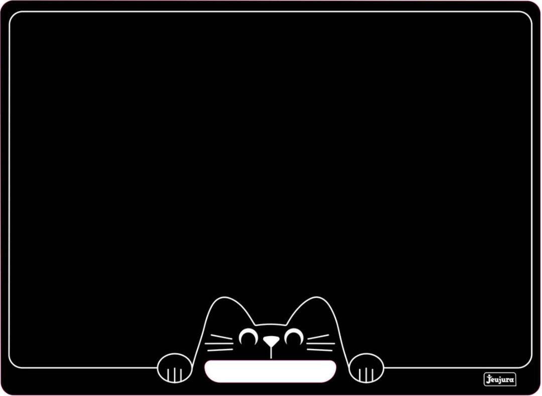 Jeujura Oboustranná tabule s kočičkou