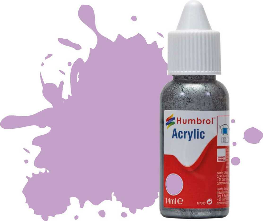 HUMBROL barva akryl DB0042 - No 42 Pastel Violet Matt - 14ml