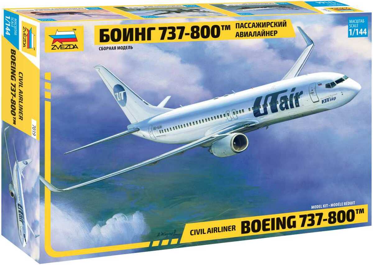 Model Kit letadlo 7019 - Boeing 737-800 (1: 144)
