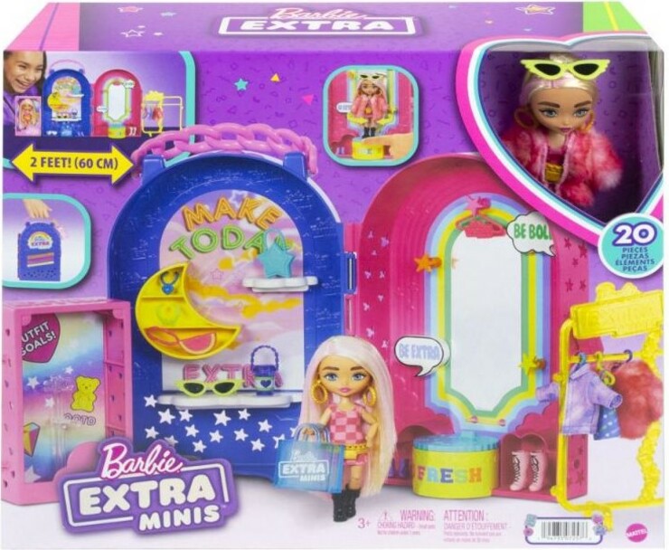 Barbie Extra Minis Butik S Módou - Panenka