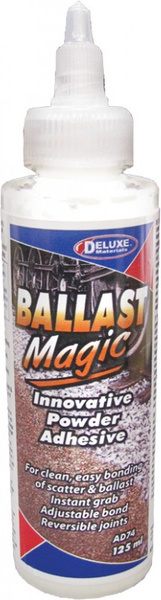 Ballast Magic práškové lepidlo pro model. železnici 125ml