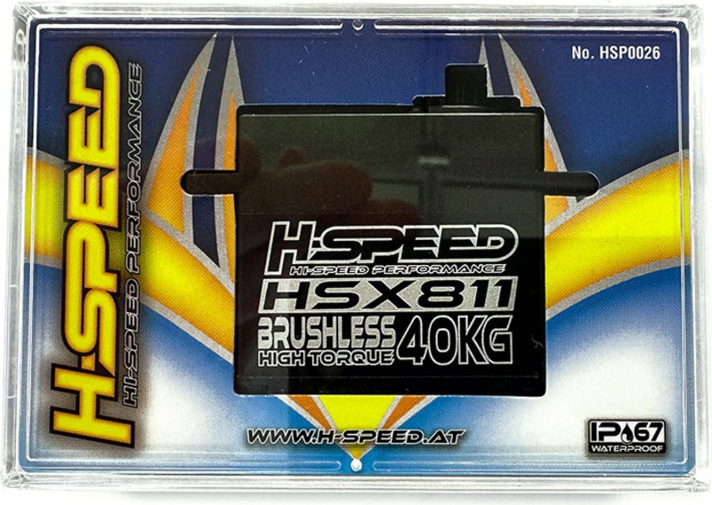 H-Speed servo HSX811 40kg.cm 0.085s/60° 25T