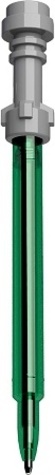 LEGO Star Wars gelové pero Světelný meč - zelené