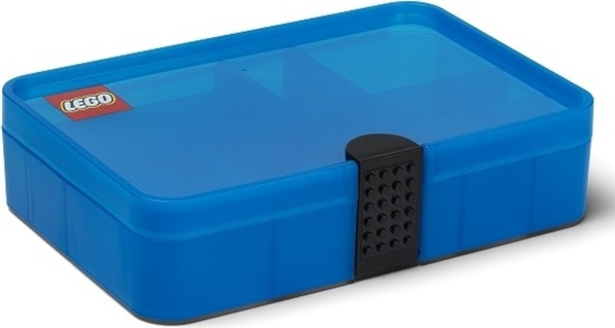 LEGO Úložný box s přihrádkami - modrý
