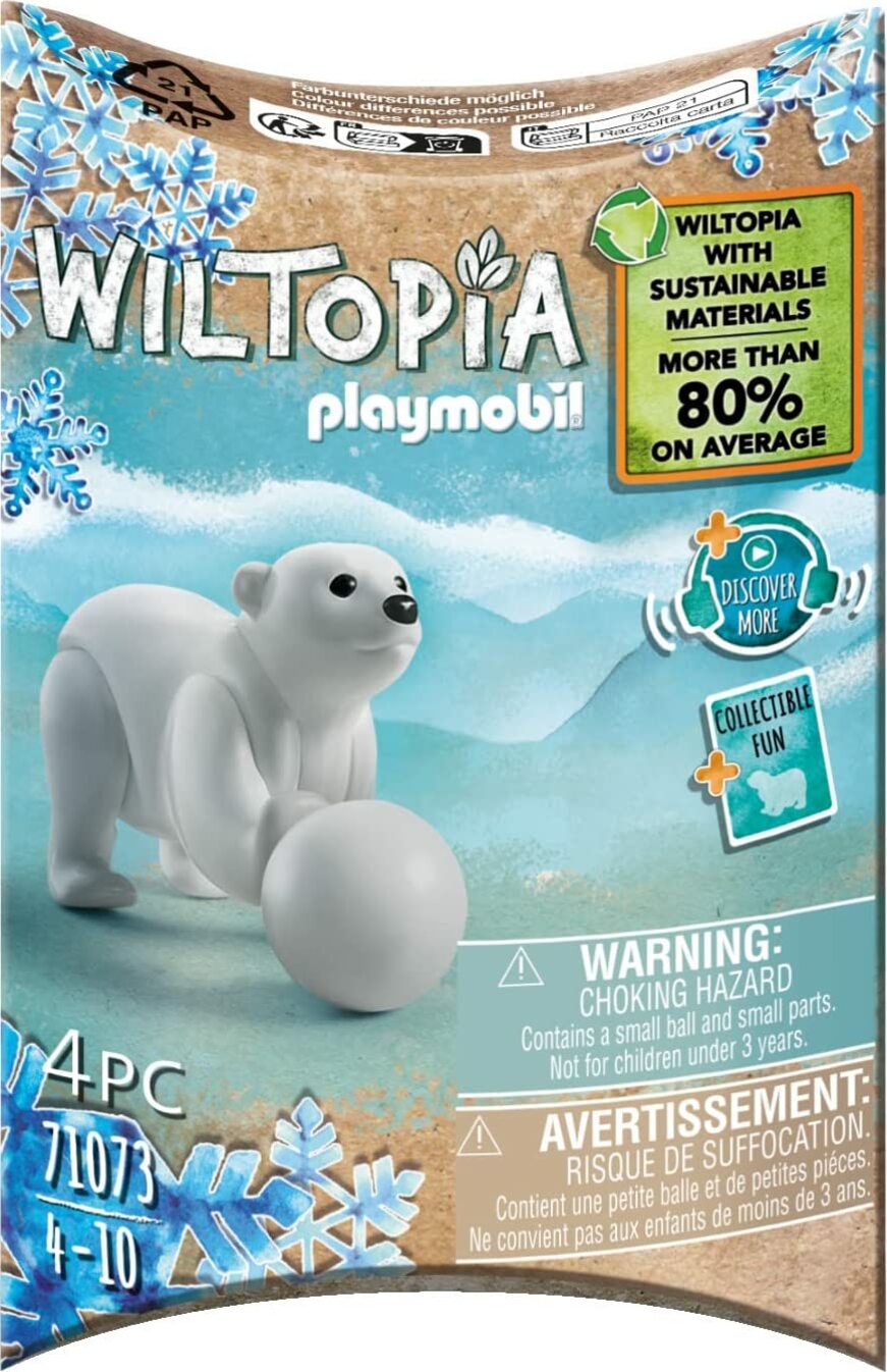 PLAYMOBIL 71073 Wiltropia: Mládě ledního medvěda